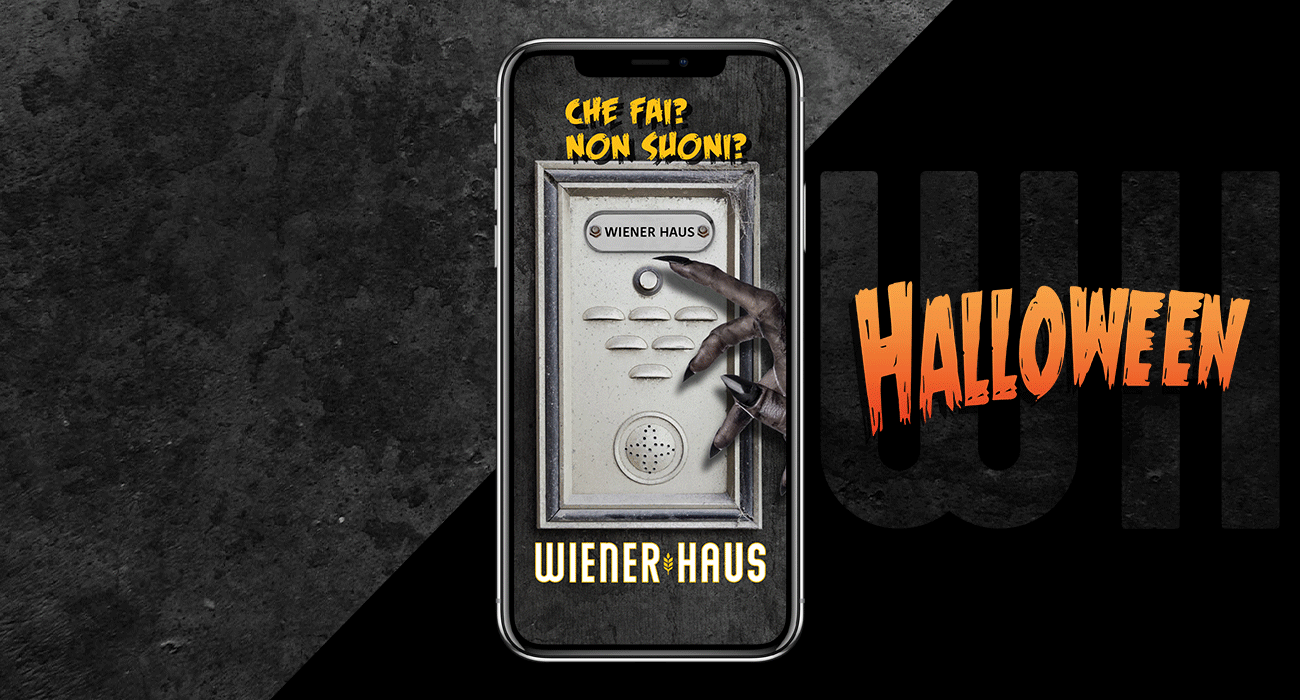 campagna social di halloween di wienerhaus